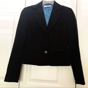 To The Max Black Double Button Jacket with Pockets